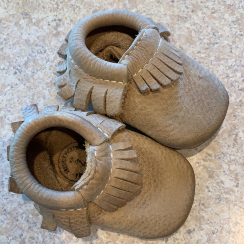Freshly picked size 2 moccasins